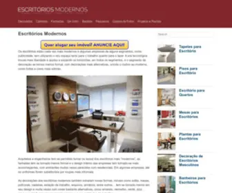 Escritoriosmodernos.com(Escritórios Modernos Decorados) Screenshot