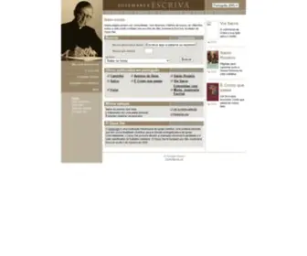 Escrivaworks.org.br(Obras do fundador do Opus Dei) Screenshot