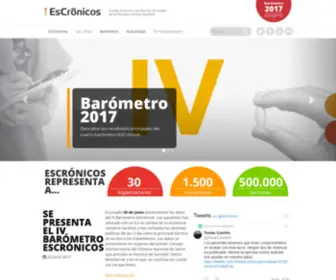 Escronicos.com(Escronicos) Screenshot