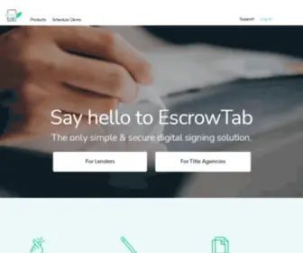 Escrowtab.com(EscrowTab) Screenshot