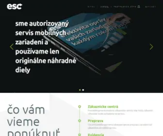 ESCSK.eu(ESC sk) Screenshot