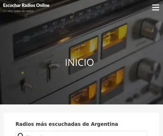 Escuchar-Radios-Online.com(Escuchar Radios Online) Screenshot