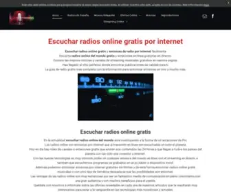 Escucharradiosonline.com(Escuchar Radio Online Gratis) Screenshot