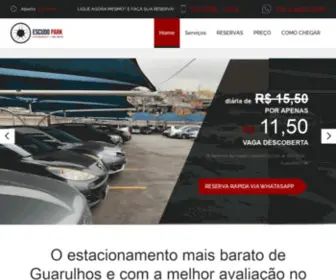 Escudopark.com.br(Estacionamento Aeroporto Internacional de Guarulhos) Screenshot