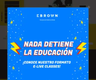 Escuelabrown.pe(Escuela Brown) Screenshot