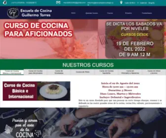 Escueladecocinagt.com(Quince años) Screenshot