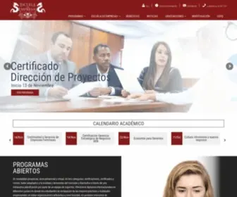 Escueladeempresas.com(Escuela de Empresas de la Universidad San Francisco de Quito) Screenshot