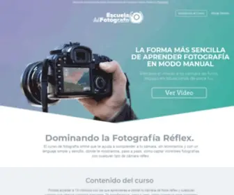 Escueladelfotografo.com(Escuela del Fotógrafo) Screenshot