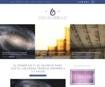 Escueladeluz.com(Personal Blog) Screenshot