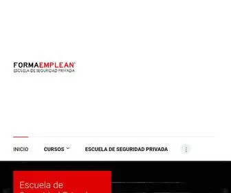 Escueladeseguridadprivada.es(Escuela de Seguridad Privada) Screenshot