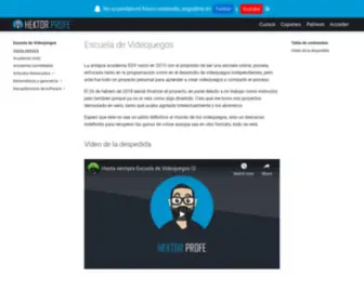 Escueladevideojuegos.net(Escueladevideojuegos) Screenshot