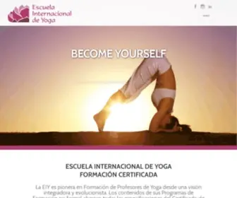 Escueladeyoga.com(Escuela) Screenshot