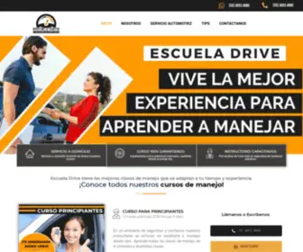 Escueladrive.com(Escuela Drive) Screenshot