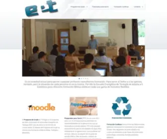 Escuelafieide.net(Escuela Evangélica de Teología) Screenshot