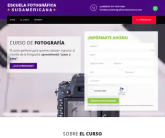 Escuelafotograficasudamericana.com(Curso de Fotografía a Distancia) Screenshot