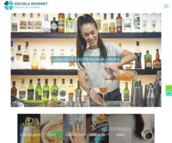 Escuelagourmet.com.ar(Escuela Gourmet) Screenshot