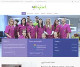 Escuelahigident.com(Escuela Higident) Screenshot