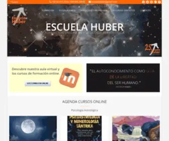 Escuelahuber.org(Escuela Huber de Astrología) Screenshot