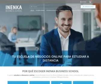 Escuelainenka.com(Estudiar a distancia u online) Screenshot