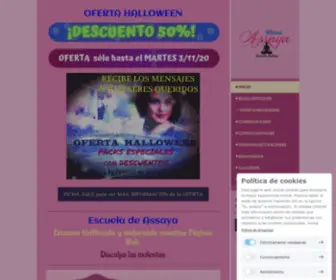 Escuelainiciaticayosoyluz.com(Escuela Iniciática) Screenshot