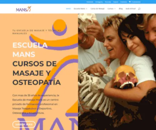 Escuelamans.com(ESCUELA) Screenshot