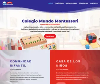 Escuelamontessori.com.mx(Colegio Mundo Montessori de Puebla) Screenshot