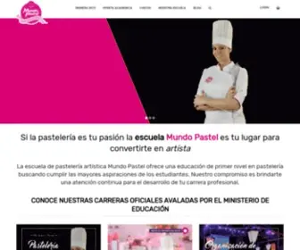 Escuelamundopastel.com(Escuela de Pasteler) Screenshot