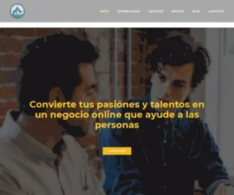 Escuelanegociosdigitales.com(Estrategias para crear un negocio digital basado en tu propósito de vida. Contactanos email) Screenshot