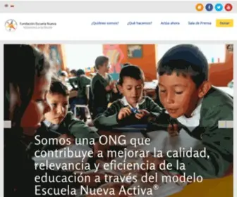 Escuelanueva.org(Fundación) Screenshot