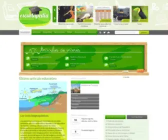 Escuelapedia.com(Recursos educativos) Screenshot