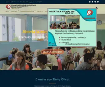Escuelapichonriviere.com.ar(Inicio) Screenshot