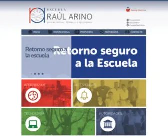 Escuelaraularino.com(Escuela) Screenshot