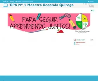 Escuelarosendaquiroga.com(Redireccionar) Screenshot