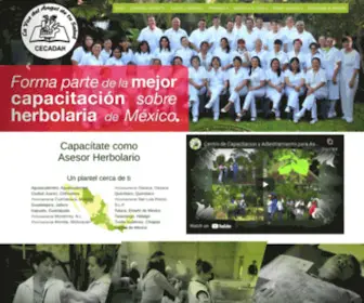 Escuelasdeasesoresherbolarios.com.mx(Centro) Screenshot