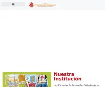 Escuelasprofesionalessalesianas.edu.co(Escuelas Profesionales Salesianas) Screenshot