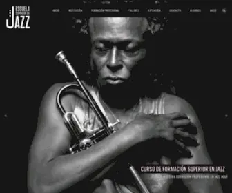 Escuelasuperiordejazz.com(ADMISIÓN 2021) Screenshot