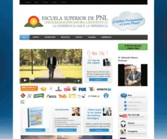 Escuelasuperiordepnl.com(Escuela Superior de PNL) Screenshot