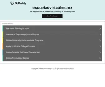 Escuelasvirtuales.mx(Escuelas Virtuales) Screenshot