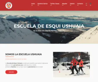 Escuelaushuaia.com(Glaciar Martial) Screenshot