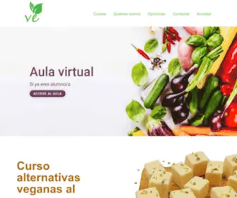 Escuelavegetariana.com(Escuela Vegetariana) Screenshot