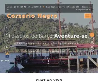 Escunacorsarionegro.com.br(Escuna Corsario Negro ®) Screenshot