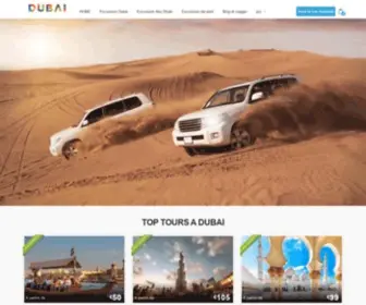 Escursionidubai.com(Tour Emirati Arabi) Screenshot