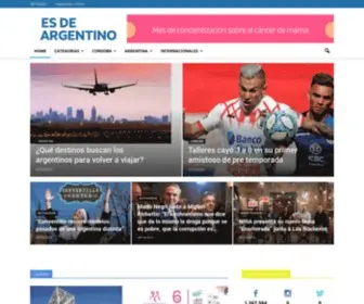 Esdeargentino.com(Es De Argentino) Screenshot
