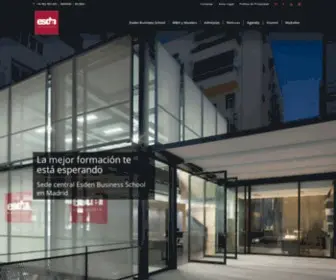 Esden.es(Esden Business School) Screenshot