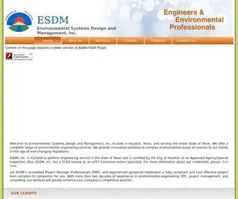 Esdminc.com(ESDM) Screenshot