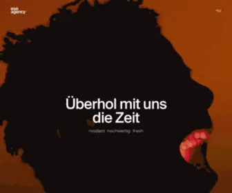 Eseagency.ch(Werbeagentur aus Winterthur) Screenshot