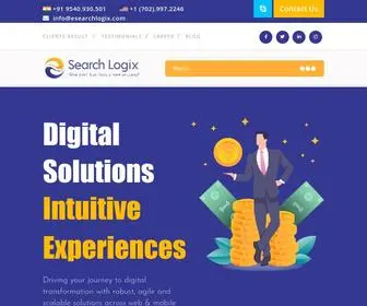 Esearchlogix.com(Digital Marketing Company) Screenshot