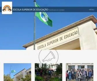 Esec.pt(Escola Superior de Educação de Coimbra) Screenshot