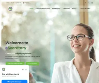 Esecretary.lk(Online Company Registration In Sri Lanka) Screenshot