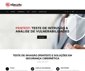 Esecurity.com.br(Teste de invasão (pentest) e soluções em Segurança Digital) Screenshot